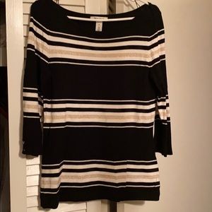 Size M - EUC - WHBM 3/4 sleeve sweater